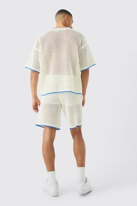 Oversize T-Shirt mit Naht-Detail