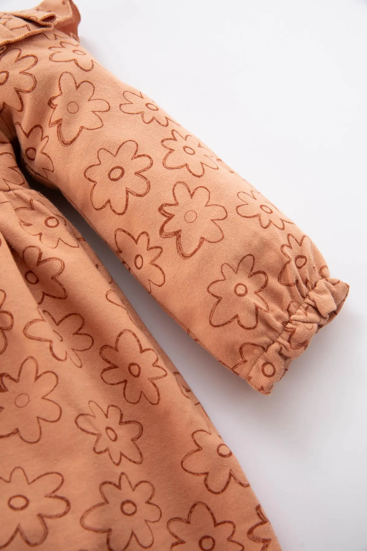 DeFacto  Geblümtes Langarmkleid für Babys