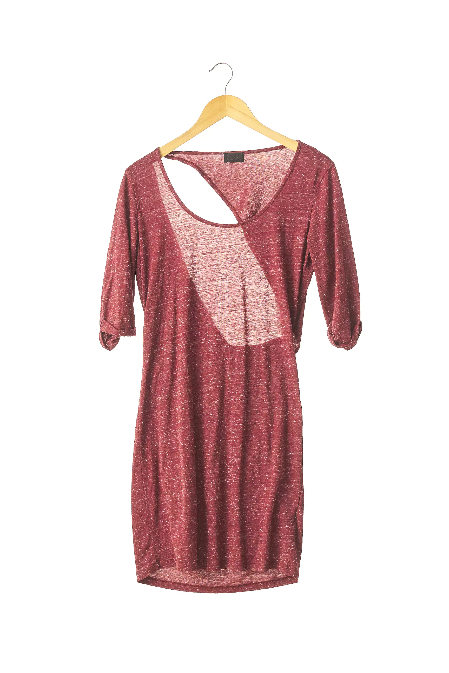 Diesel Robes Mi Longues Femme couleur rouge