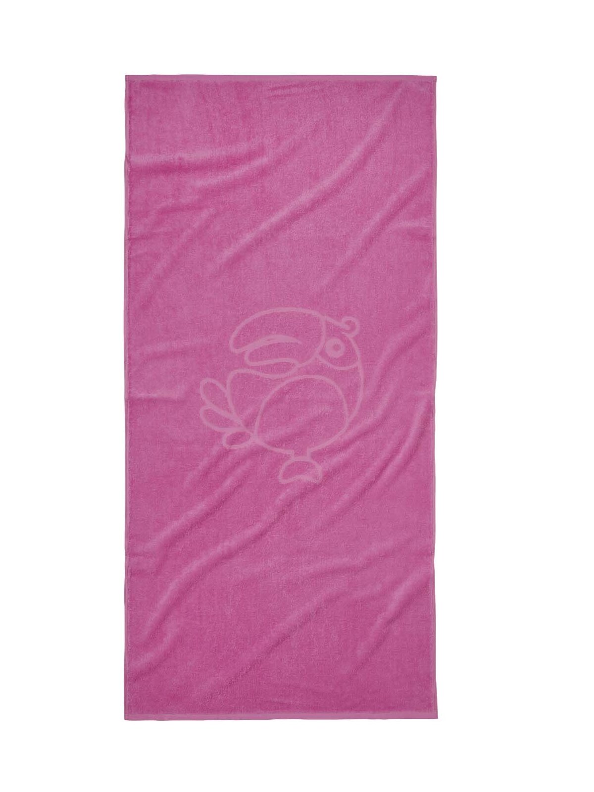 Jako-O Badetuch retro, 70x140cm, pink