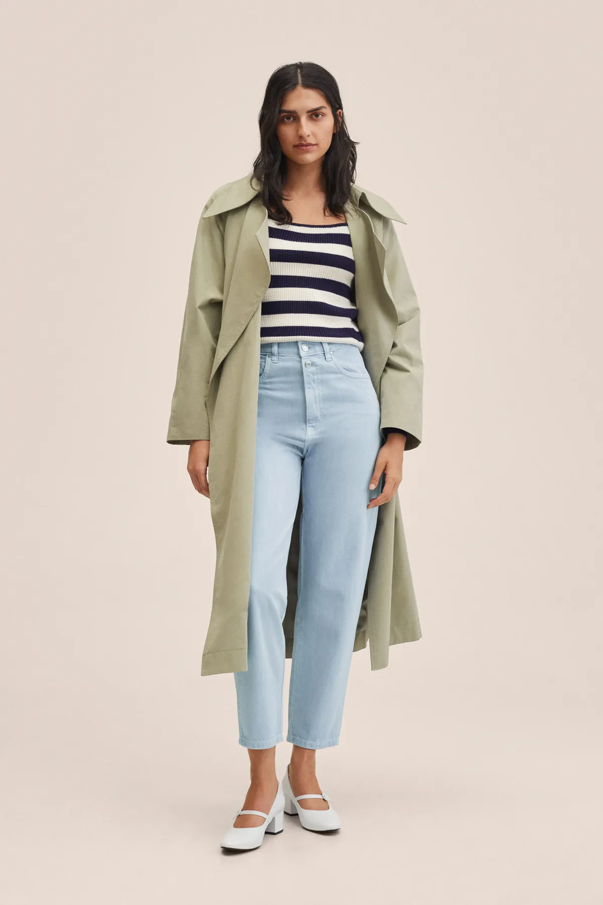 MANGO  Blaue Damenjeans 27094003