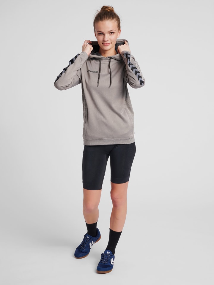 Hummel Hummel Kapuzenpullover Hmlauthentic Damen in GREY MELANGE günstig kaufen M