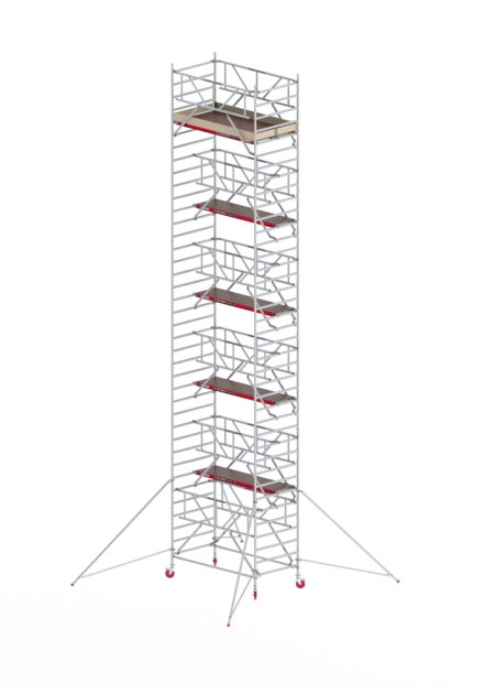 Tour Altrex T420023 RS 42-S Hauteur de travail 12,2 m Bois 2,45 Safe-Quick