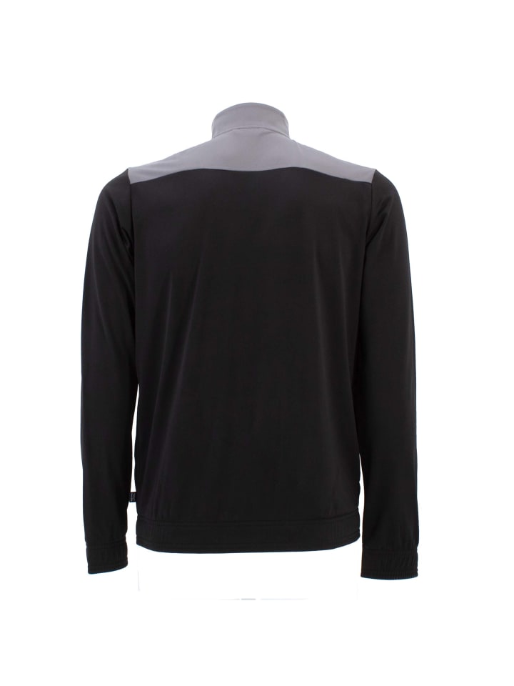 Puma Trainingsanzug Colorblock Poly Suit Kids in Schwarz günstig kaufen