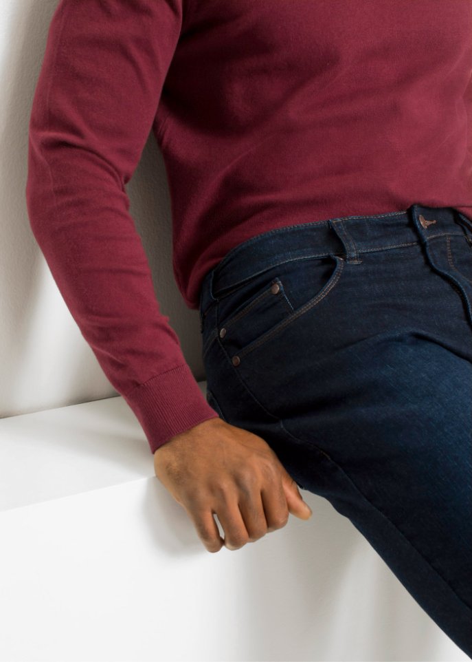 Regular Fit Multi-Stretch-Jeans m. Komfortbund Straight