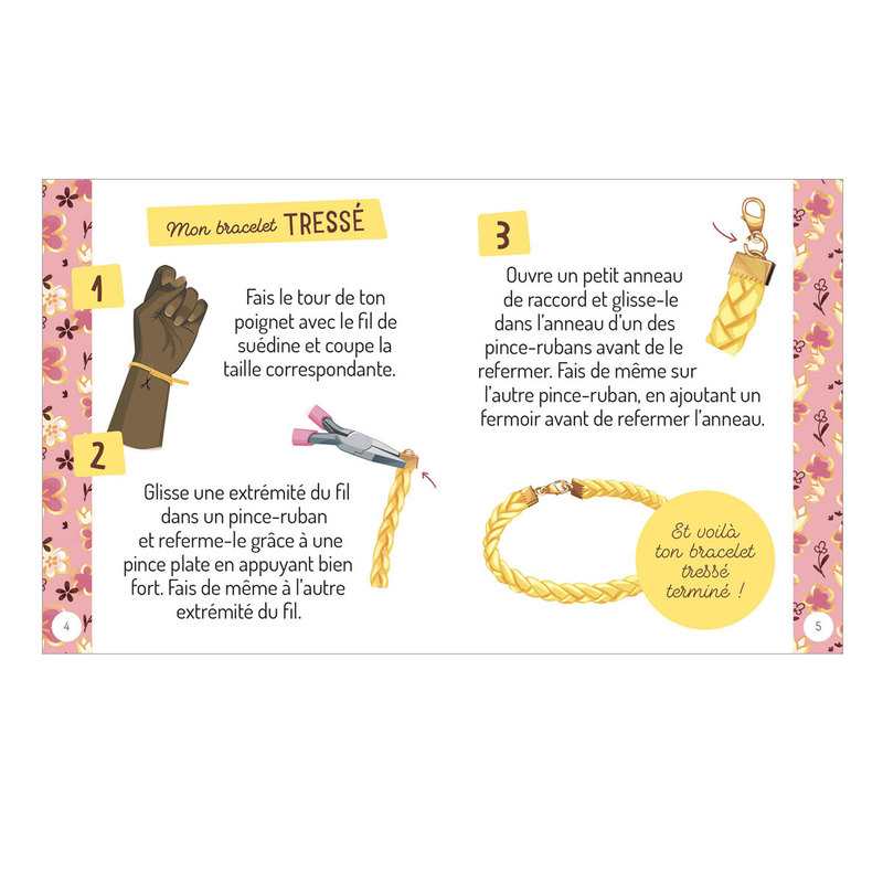 Coffret Mes jolis bracelets Kawaii - Auzou