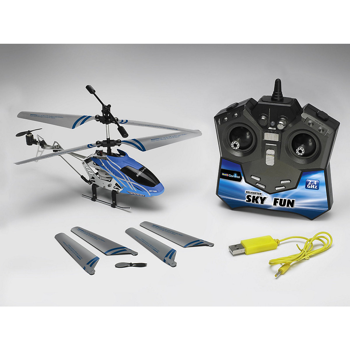 RC Helikopter "Sky Fun", Revell Control Ferngesteuerter Hubschrauber, 18,5 cm