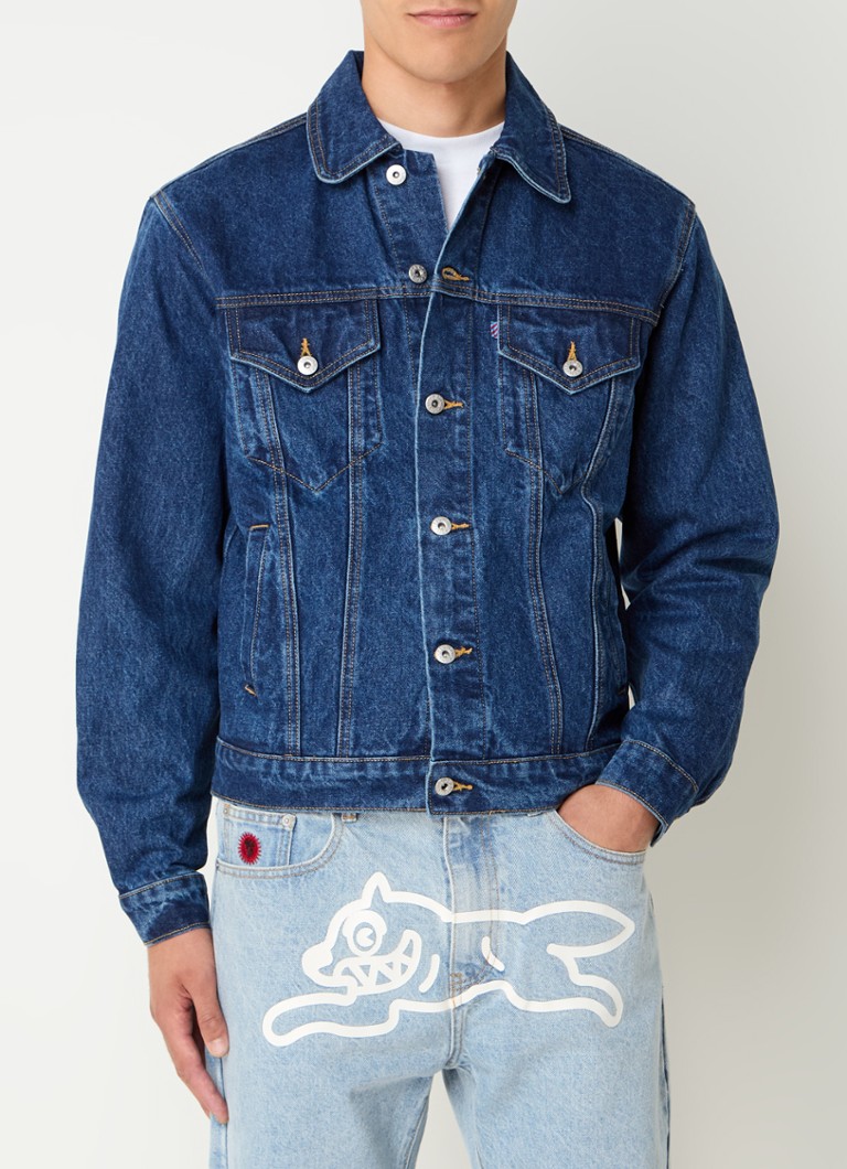 ICE CREAM Running Dog denim jacket with chest pockets