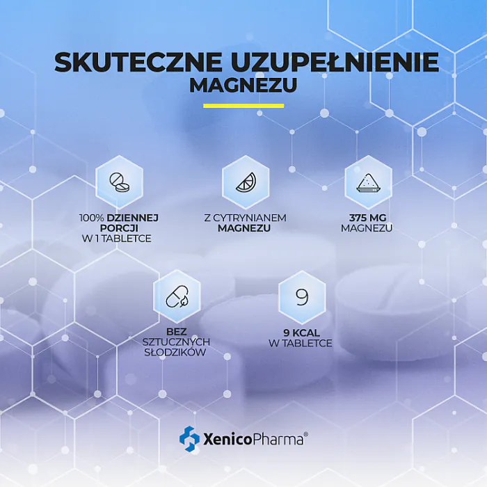 XeniVIT Magnezij Forte Citrat Promocija 1+1 20 + 20 šumećih tableta