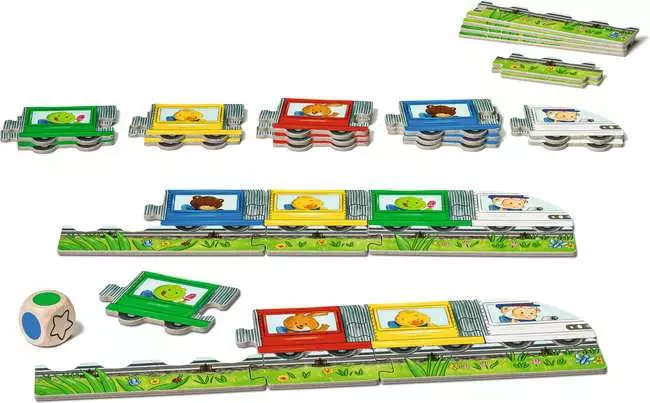 Mein erstes Eisenbahn-Spiel - Kinderspiel ab [age] Jahren