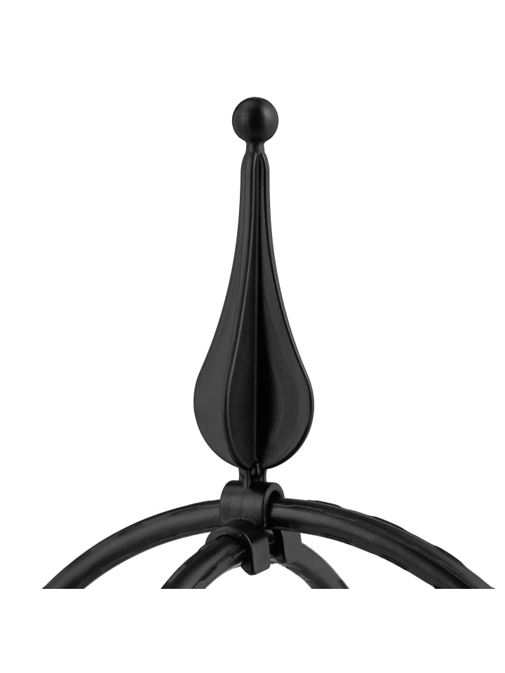 relaxdays 2 x Rankhilfe in Schwarz - (H)85 x Ø 25 cm günstig kaufen onesize