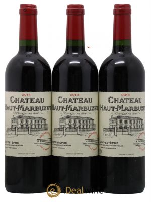 Château Haut Marbuzet  2014 - Lot de 3 Bouteilles