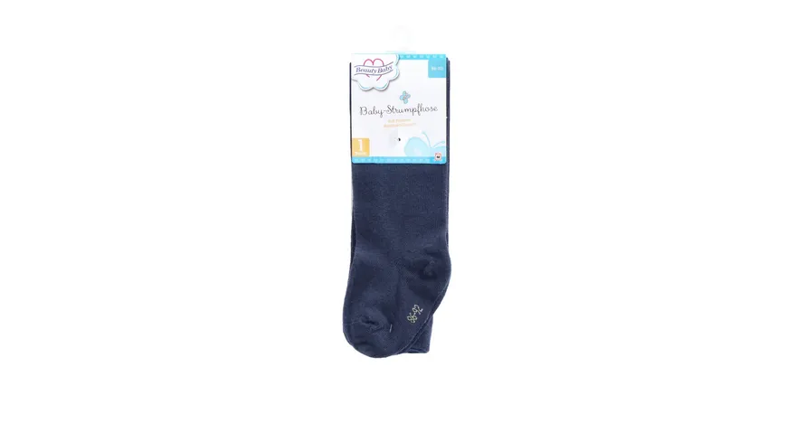 Beauty Baby Strumpfhose Uni Dunkelblau dunkelblau