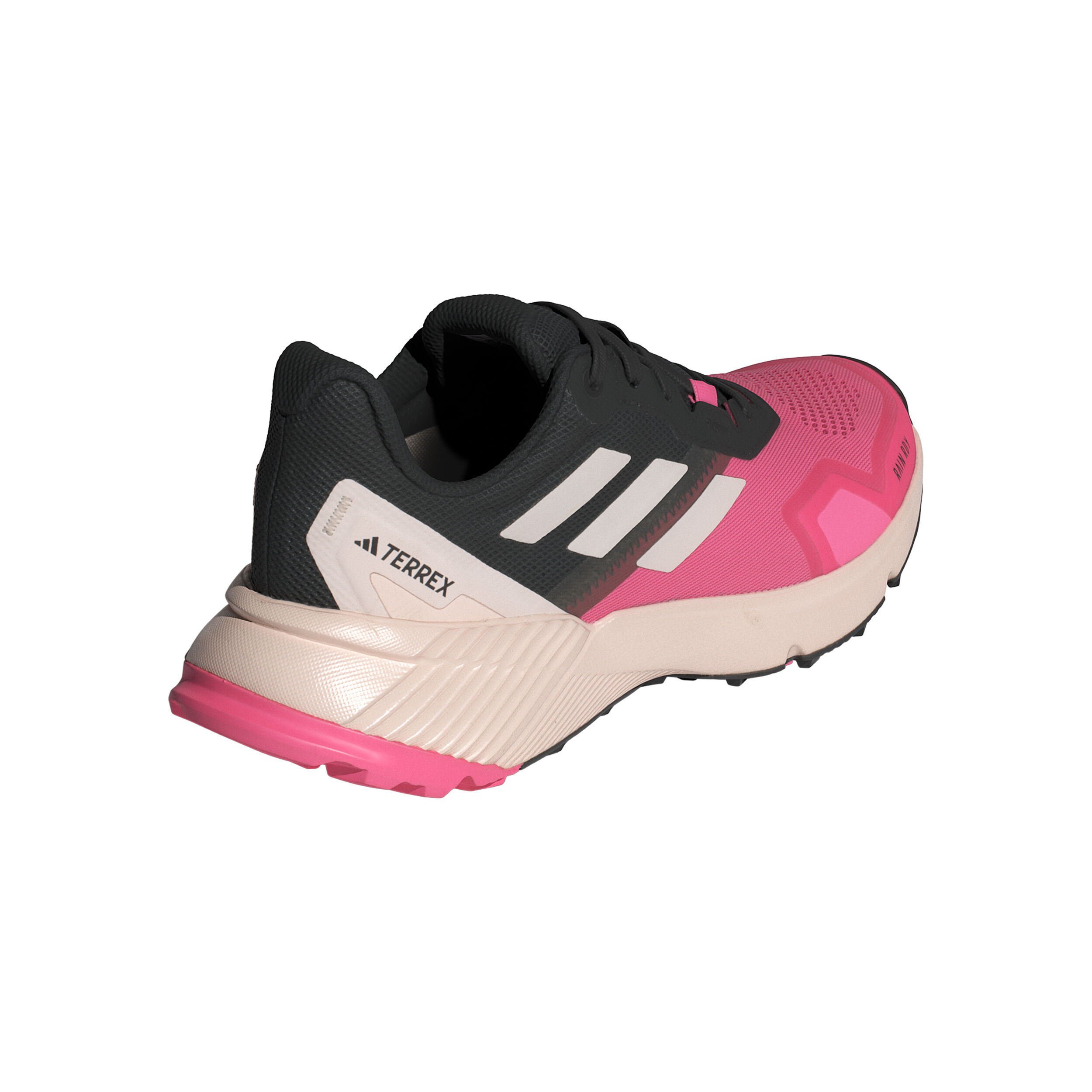 Terrex Soulstride RainReady Trailschuh Damen - Schwarz, Pink