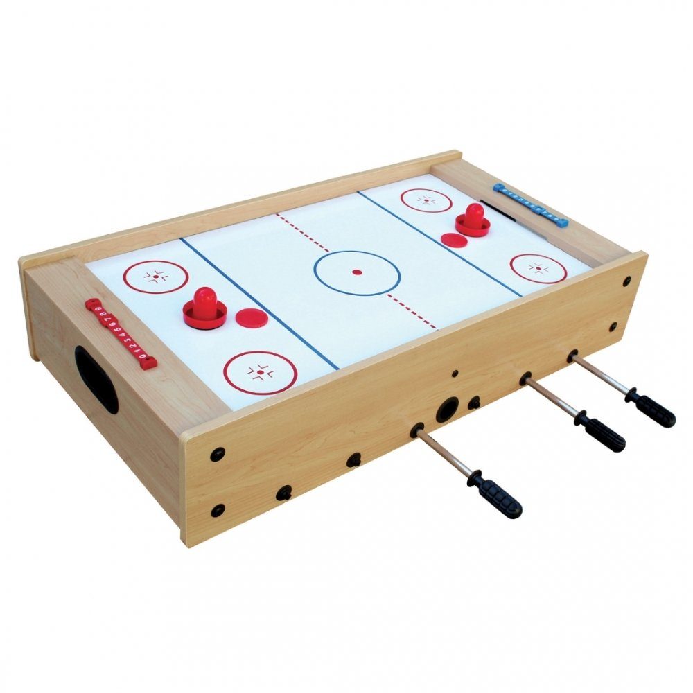 Garlando Kickertisch Mini Kicker-Airhockey Big Fun 2in1 Tischaufleger 98 x 51 x 21 cm (Packung), 2in1 Kicker / Airhockey