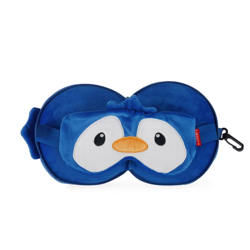 Almohada de viaje con antifaz para dormir