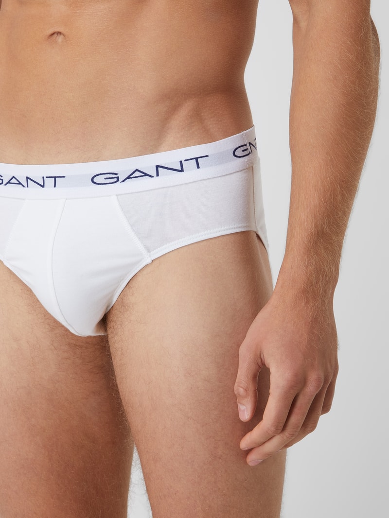 Slip im 3er-Pack in weiß
