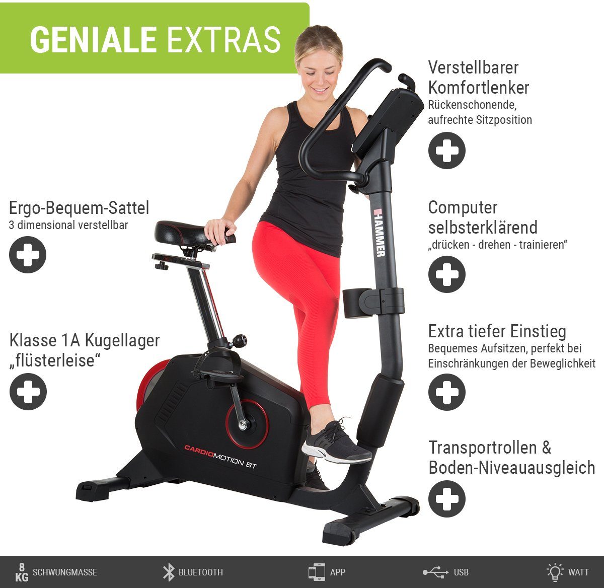 Hammer Ergometer Cardio Motion BT
