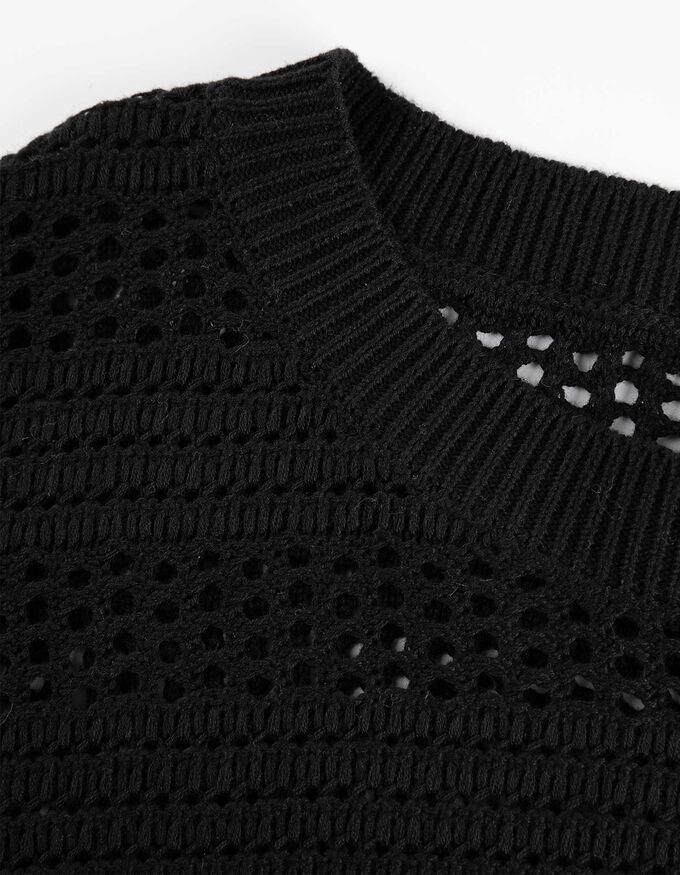 Strickpullover - Lochstrick