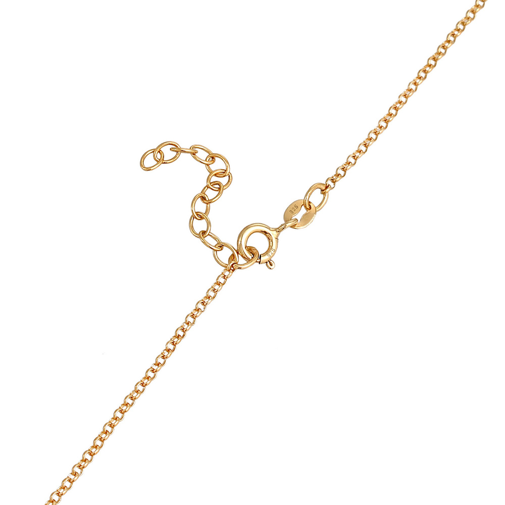 Elli Elli Collier Femmes Coin Plaquette Vintage Trend Blogger en argent sterling 925 p Bijoux