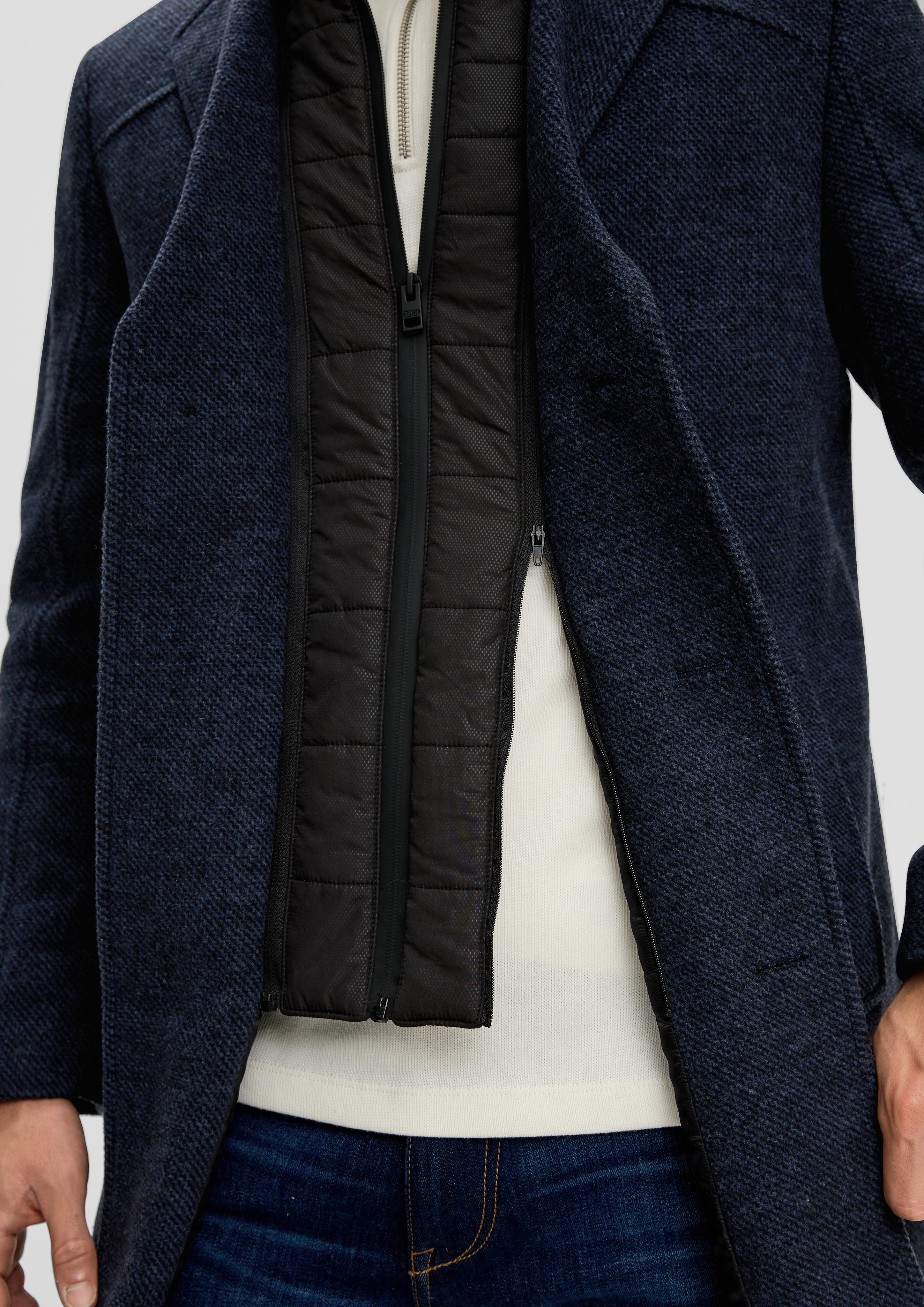 Tweed-Mantel mit herausnehmbarem Insert  2139625-59P1