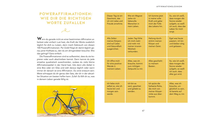 Wenn ein Satz dein Leben verändert