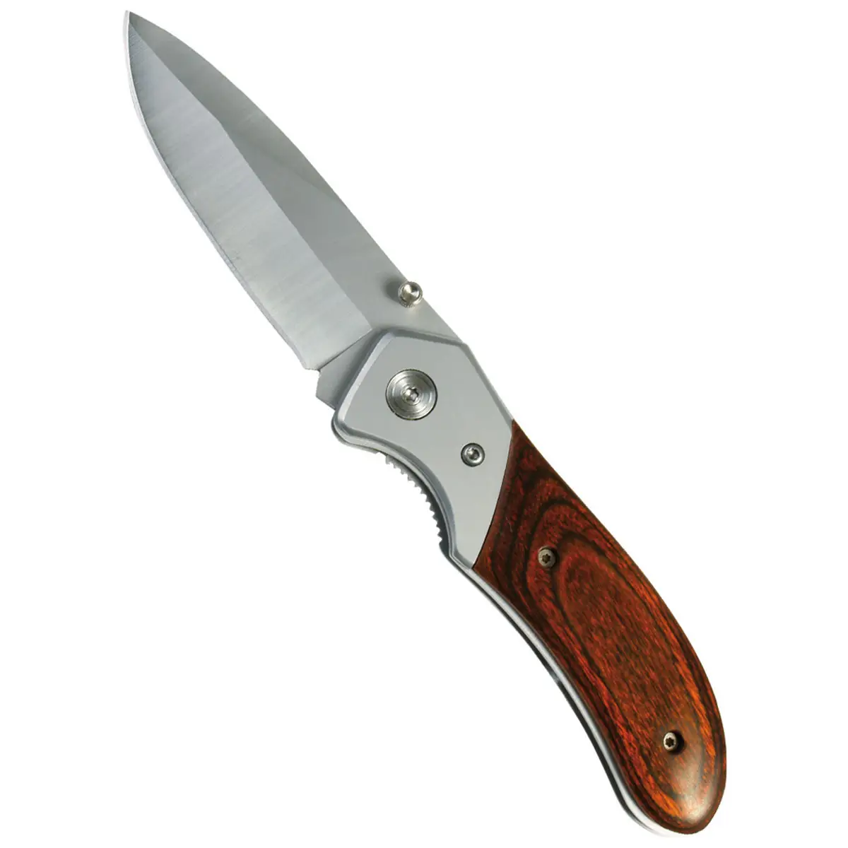 Einhandmesser mit Pakkaholzgriff