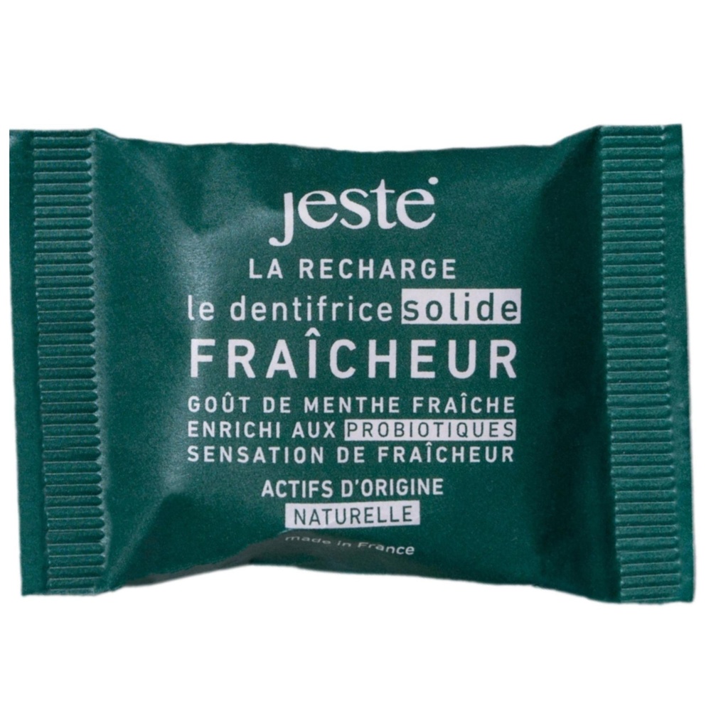 jeste La Recharge de Dentifrice Solide Fraîcheur Recharge Dentifrice Solide Fraîcheur naturel