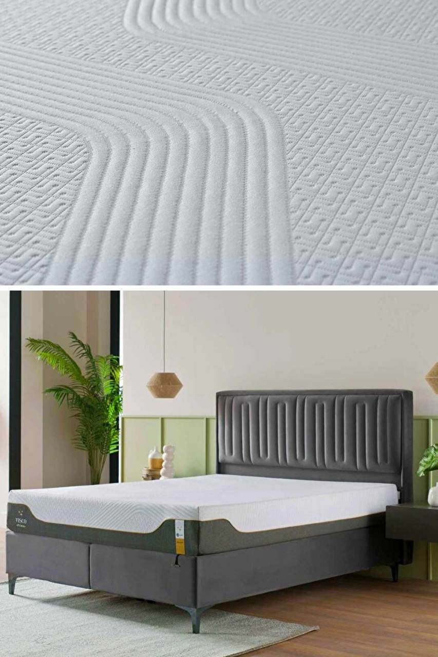 Visco-Matratze A_SLEEP VISCO PRIME MATRATZE HOCHWERTIGE MEMORY_FOAM, ARGAHOME, 25 cm hoch, (Visco Memory-Foam)