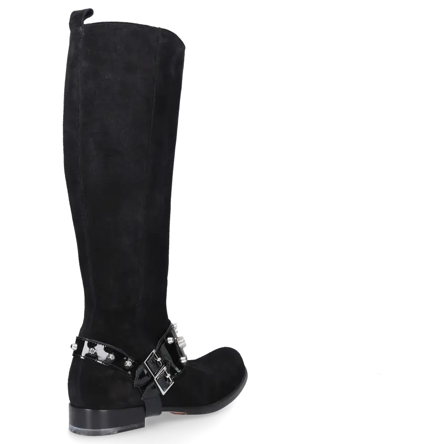 Dsquared2 - Stiefel Veloursleder - schwarz