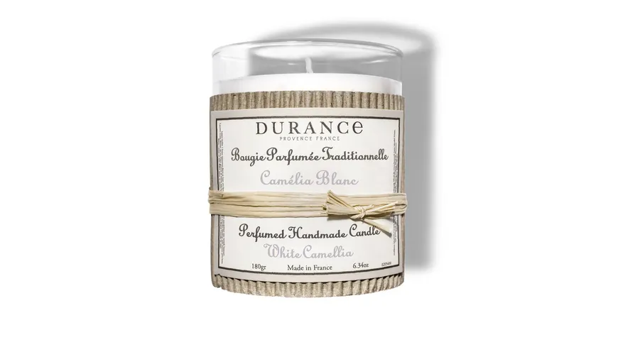 DURANCE Duftkerze Weiße Kamelie 180 g