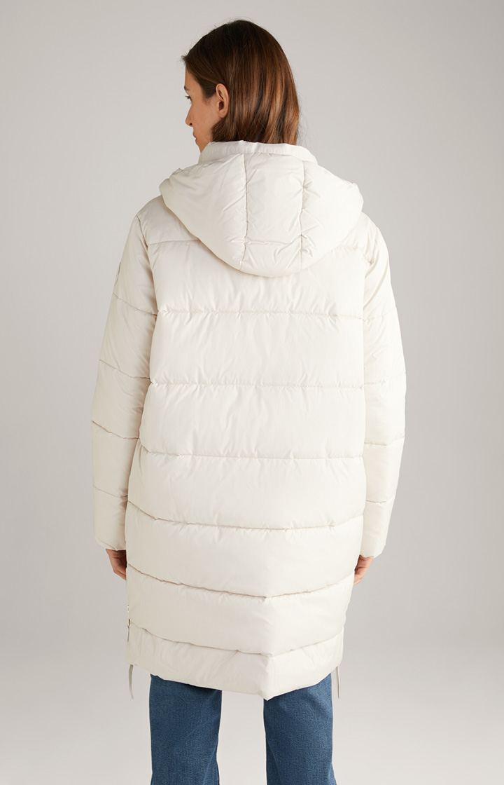 Steppmantel in Offwhite
