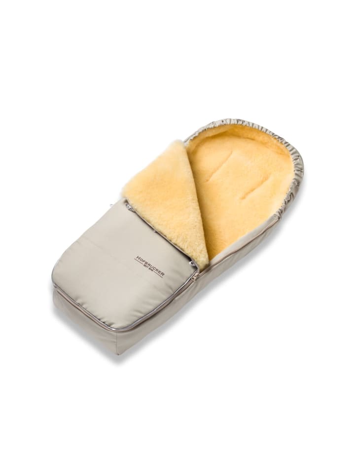 Hofbrucker Lammfell-Fußsack Alaska für Kinderwagen und Buggy in Beige günstig kaufen onesize