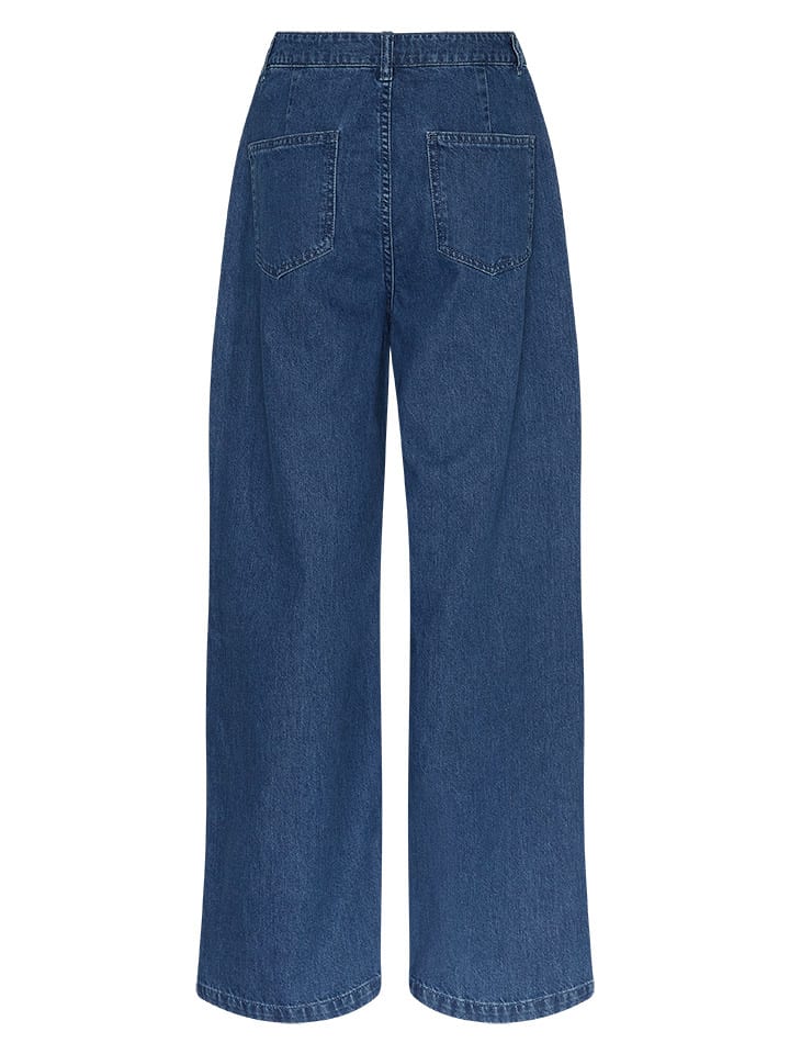 MOSS COPENHAGEN Jeans - Loose fit - in Blau günstig kaufen