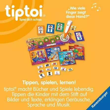 tiptoi® Zahlen-Hexe - Lernspiel ab 3 Jahren