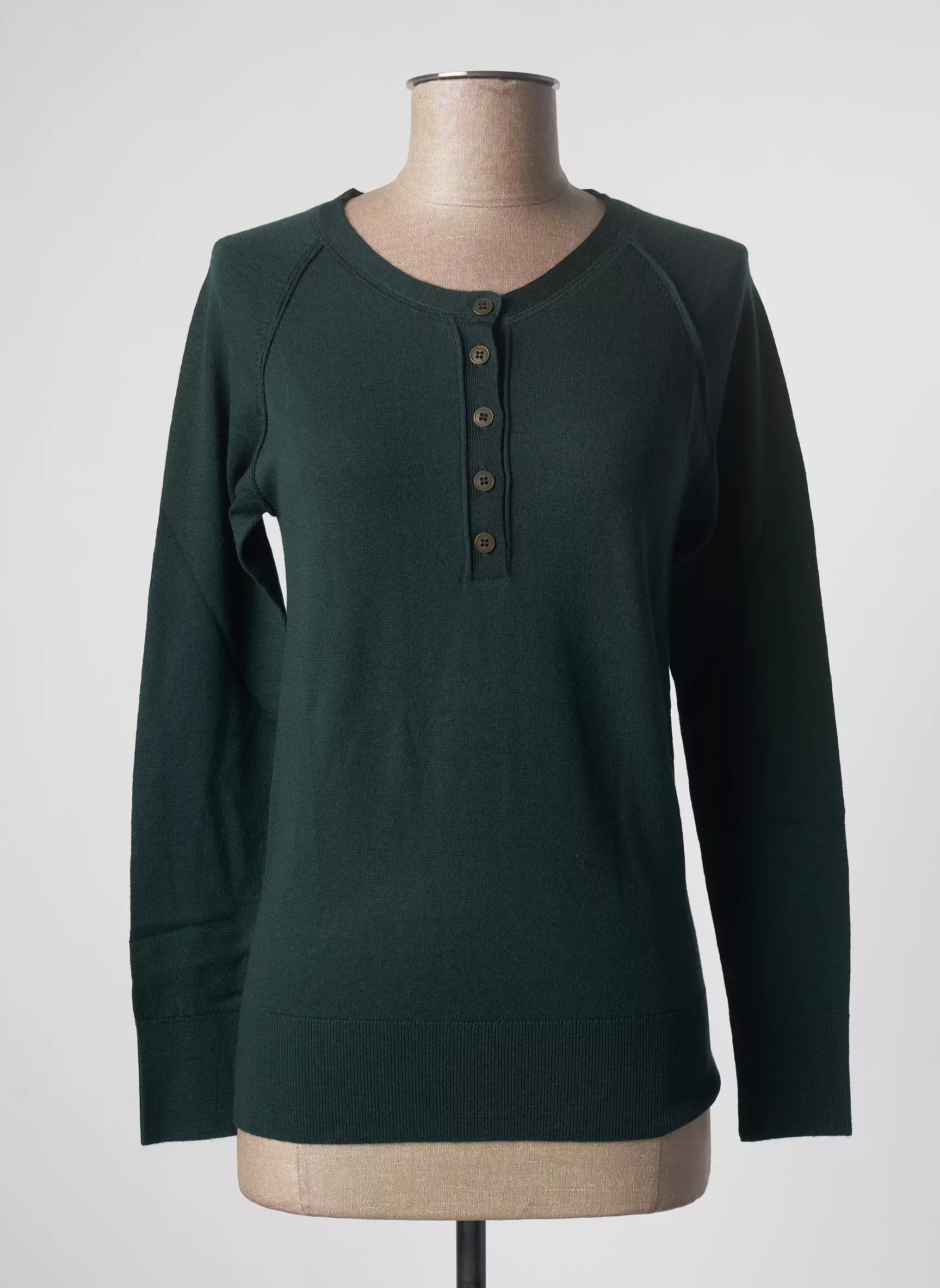 Stefan Green Pulls Femme couleur vert
