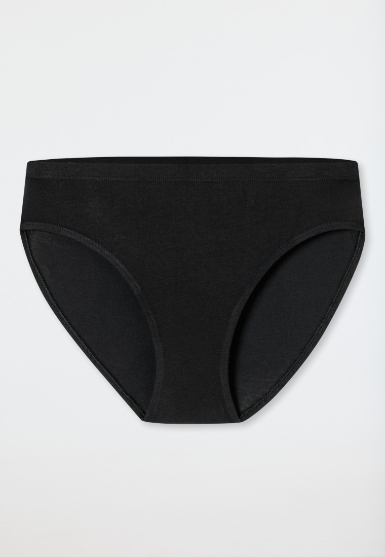 Slips 2er-Pack schwarz/ violett - Fresh Vibe