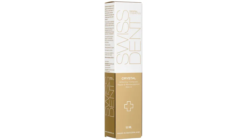 SWISSDENT CRYSTAL Zahnpasta 50 ml