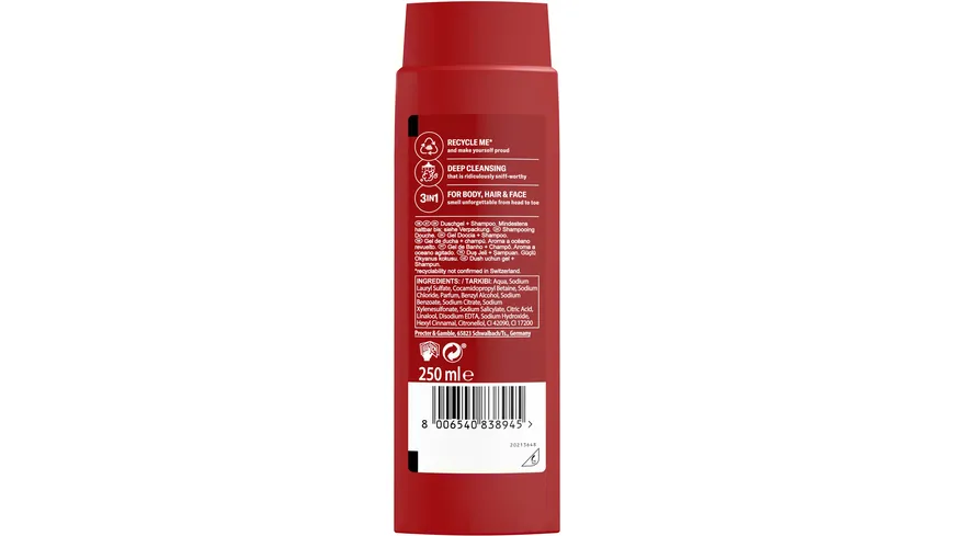 Old Spice Shower Gel Captain 250 ml