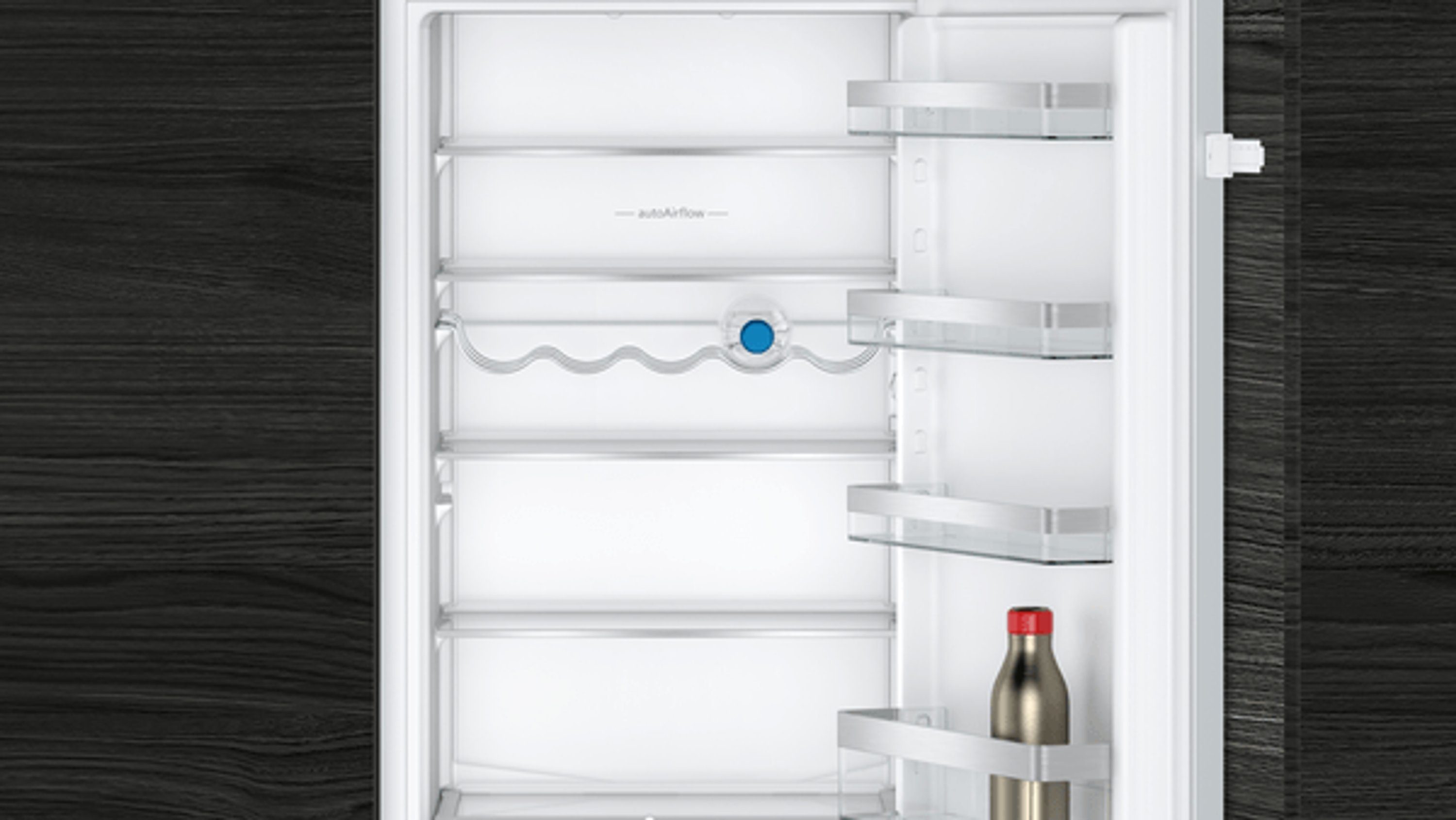 SIEMENS Einbaukühlgefrierkombination KI87VVSE0, 177.2 cm hoch, 54.1 cm breit, hyperFresh Schublade, lowFrost, bigBox, bottleRack