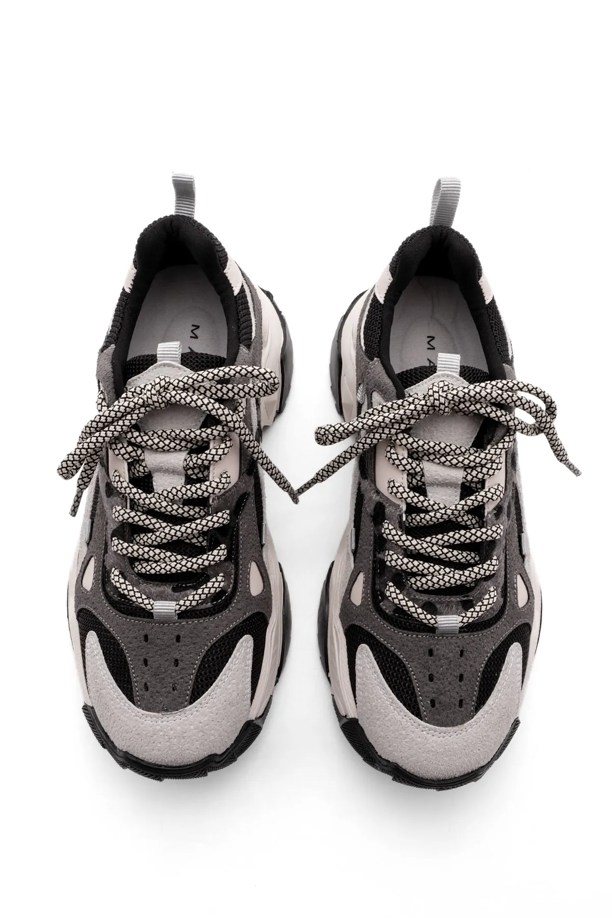 Marjin  Sneaker - Schwarz - Flacher Absatz