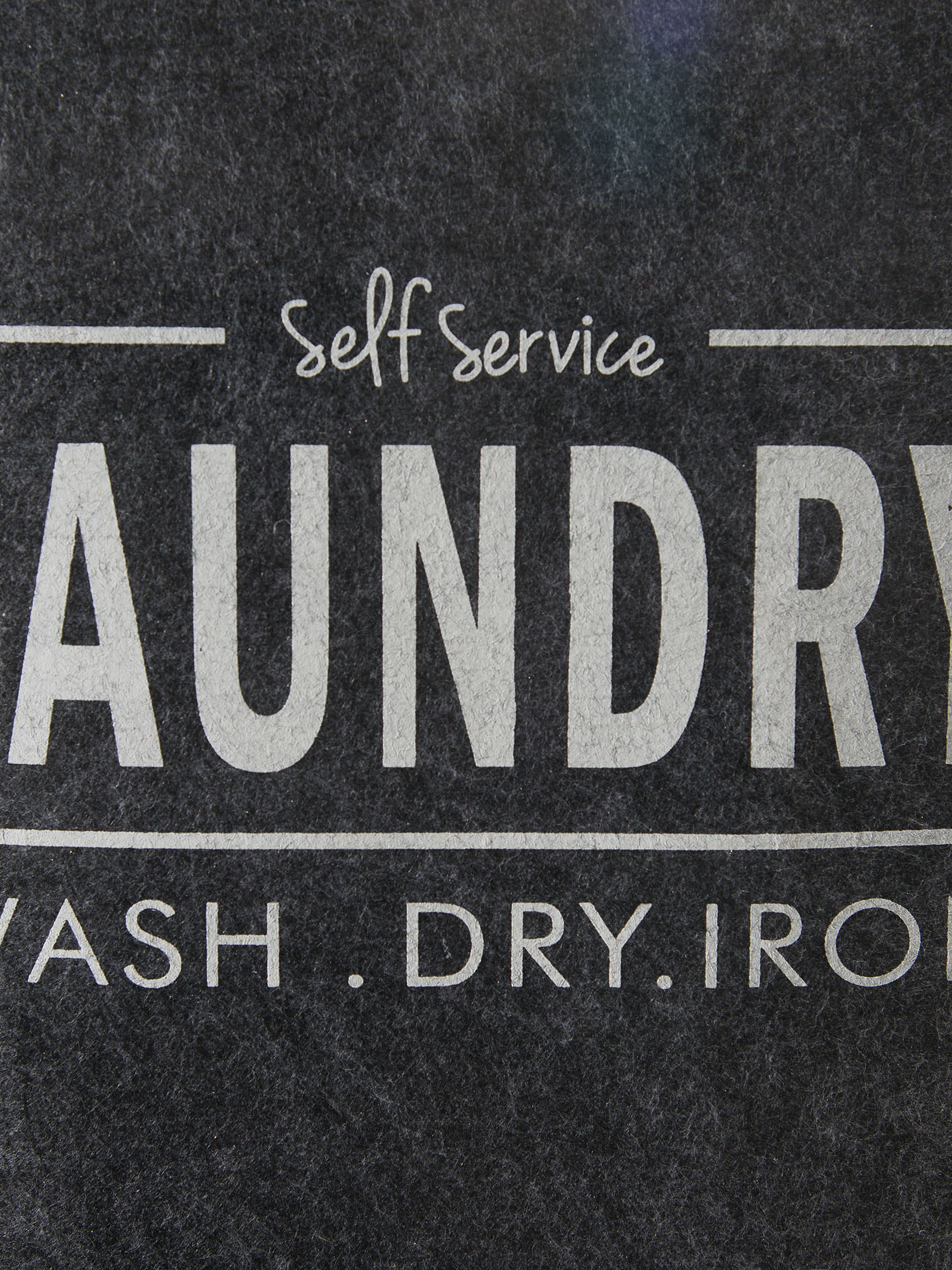Laundry Smile Korb, Schwarz