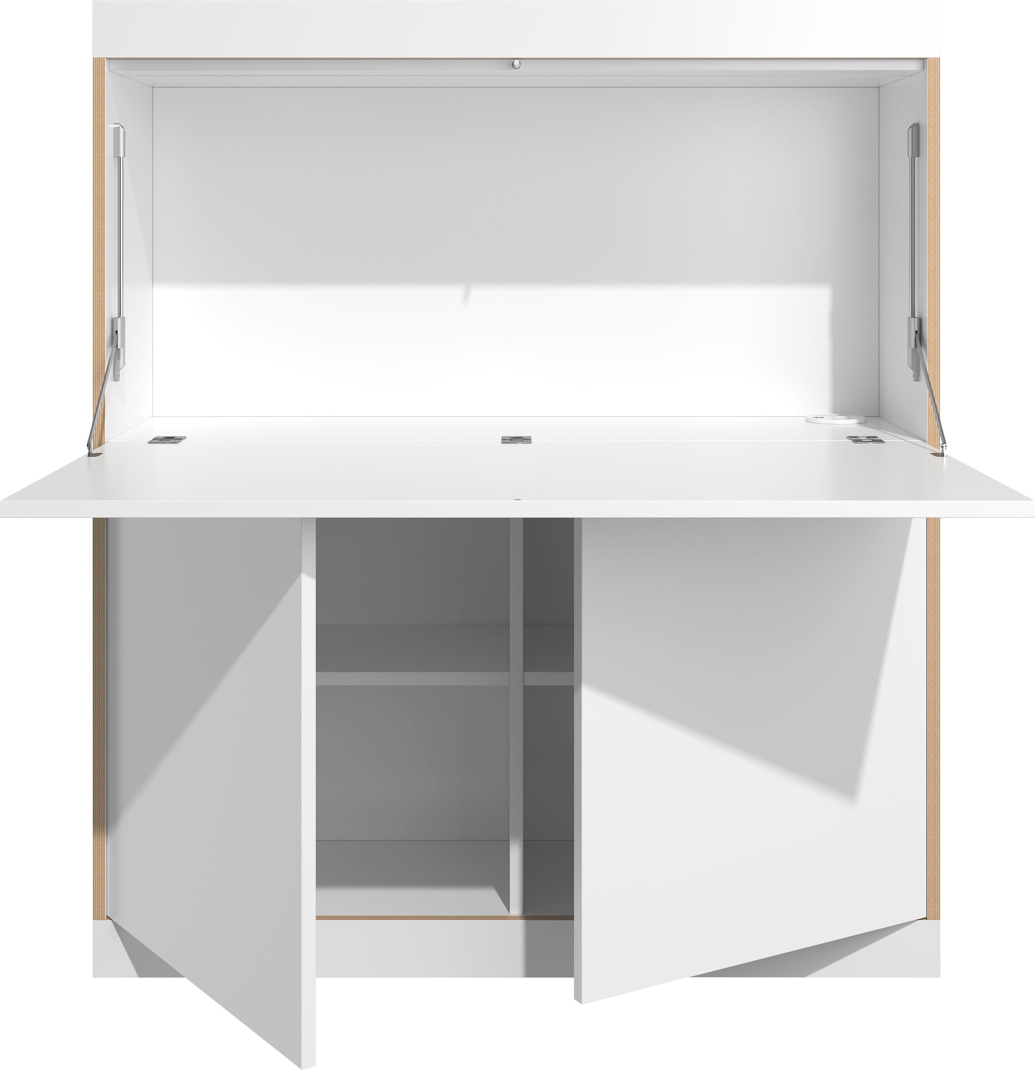 Müller SMALL LIVING Einlegeboden FLAI Fachboden FLA163 (1 St), Fachboden für unteren Schrank FLAI Home-Office