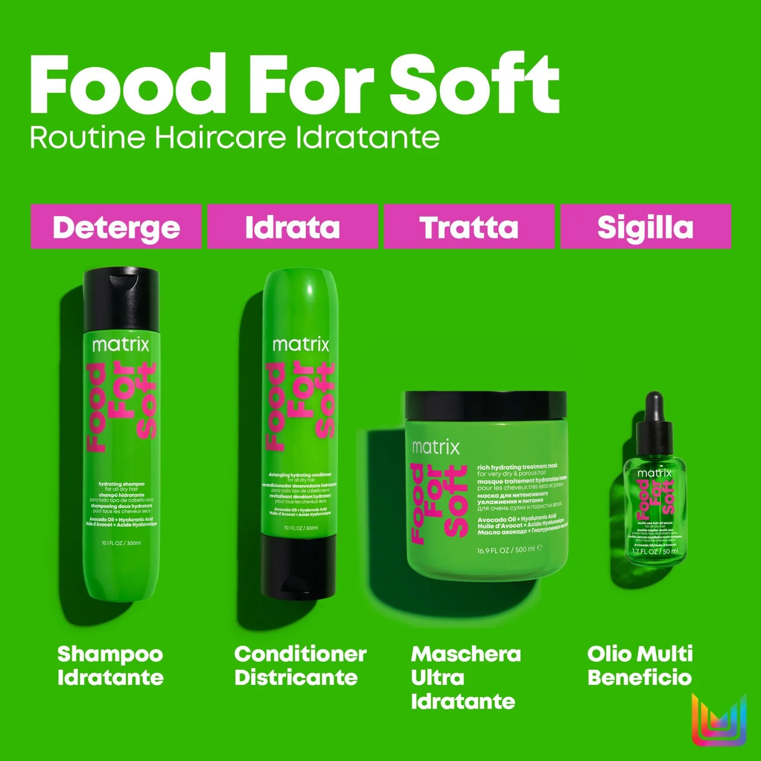 Food For Soft Rich Hydrating Treatment Mask - Maschera Idratante Capelli