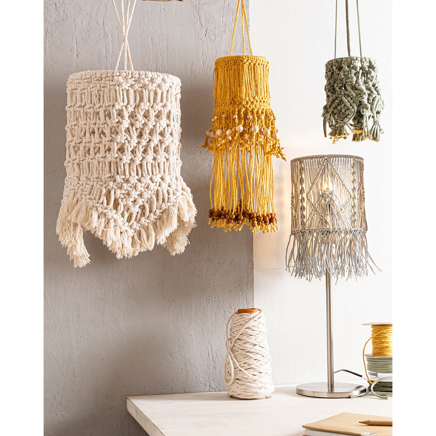 Lampenschirm-Ring Set, 30 cm Ø