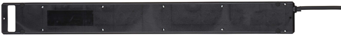 Brennenstuhl 1153380318 Super-Solid overspenningsvern 13 500 A 8-veis svart 2,5 m H05VV-F 3G1.5