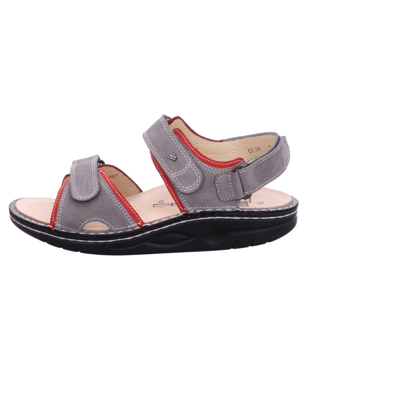 FINN COMFORT Komfort Sandalen grau yuma