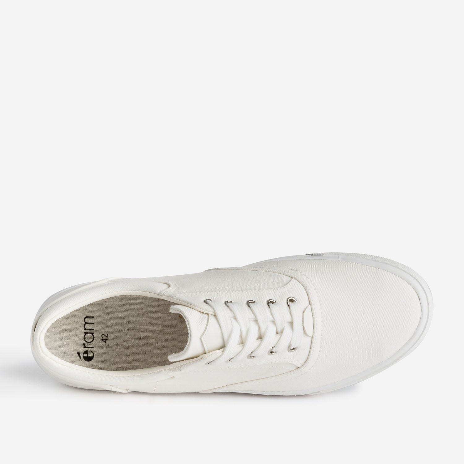 Tennis blanche en toile