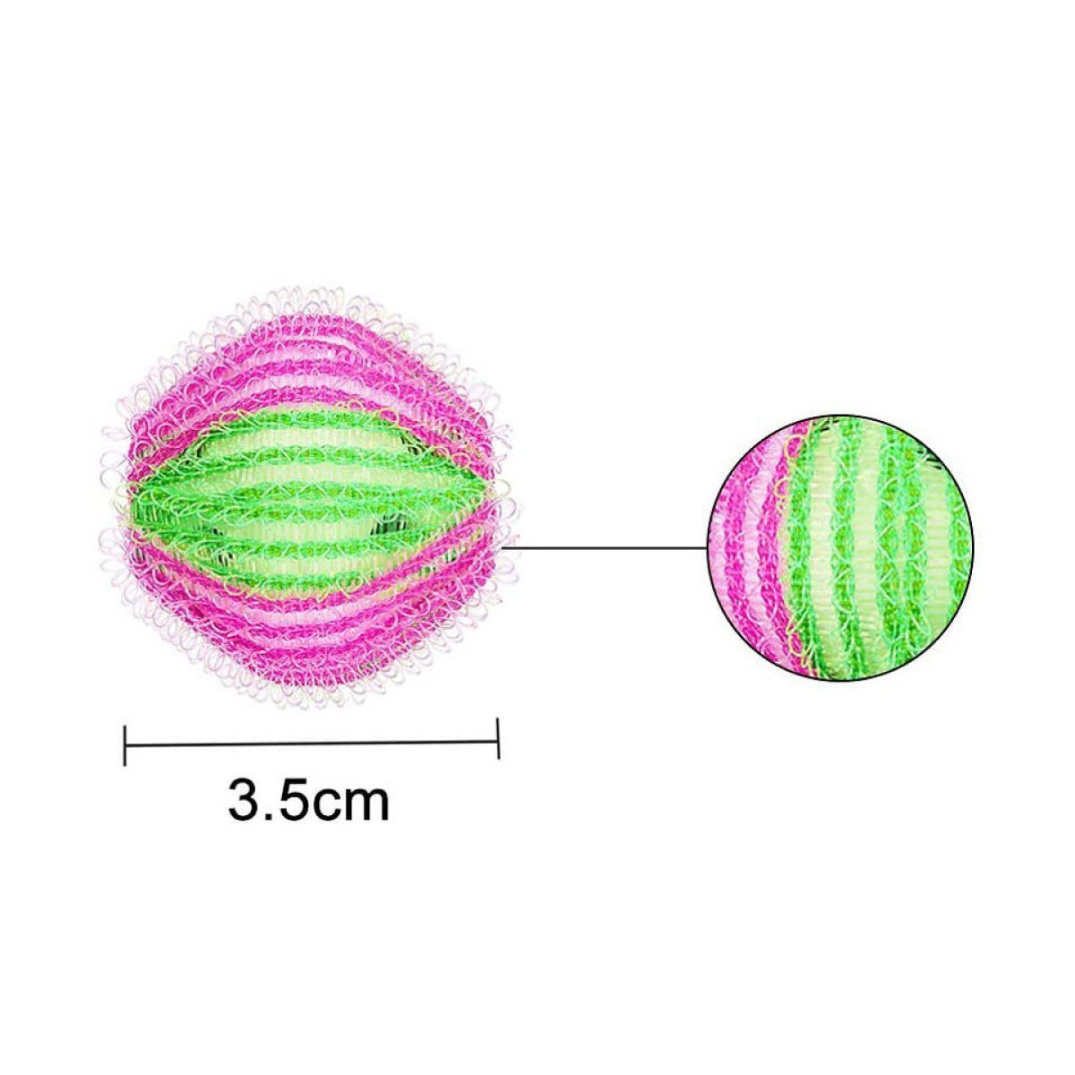 JedBesetzt Wäschekugel Waschbälle,Waschmaschine Ball, Reinigungs Ball,Haustier Haarentferner