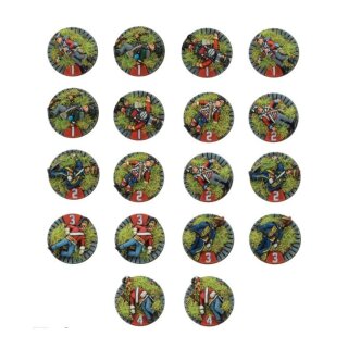 Black Powder Epic Battles: Napoleonic British casualty markers